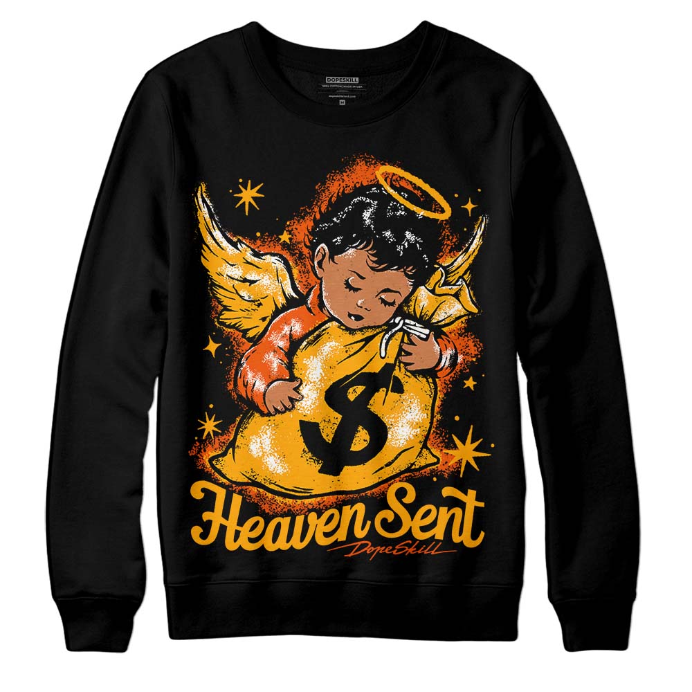 Black Taxi 12s DopeSkill Sweatshirt Heaven Sent Graphic