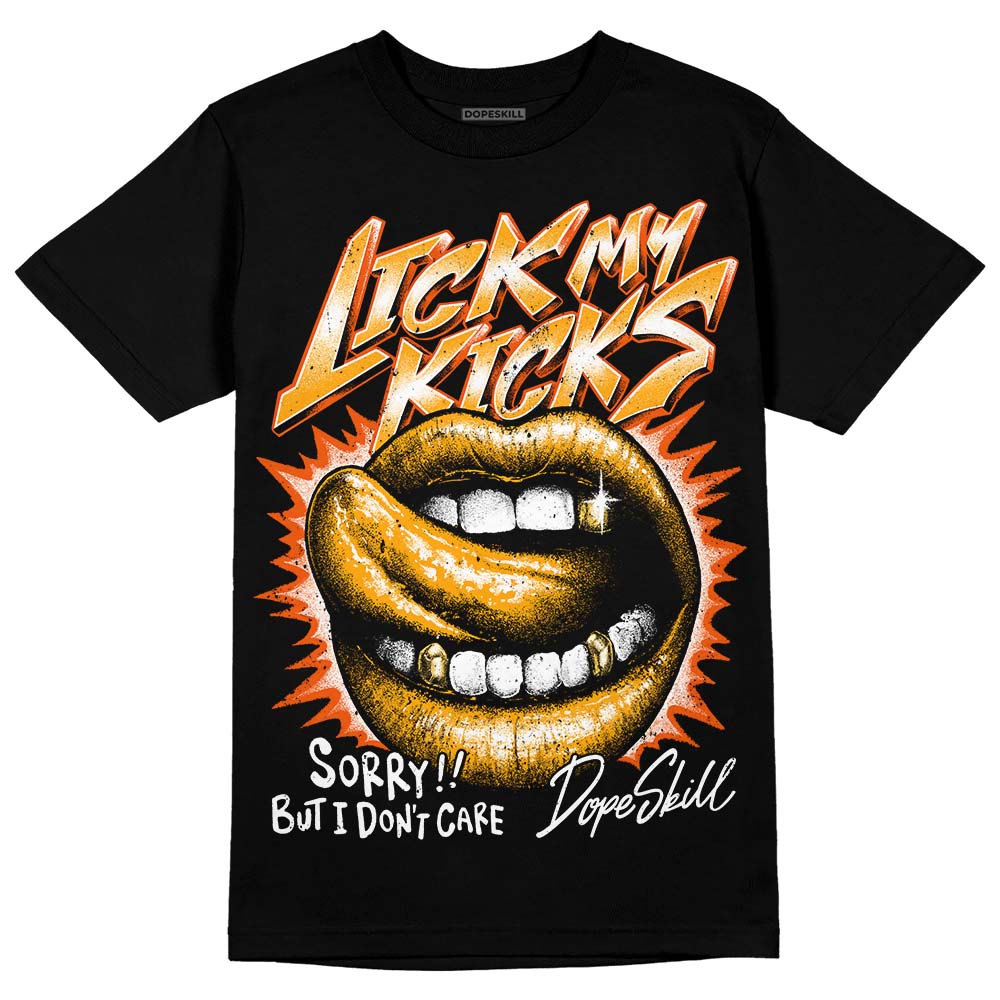 Black Taxi 12s DopeSkill T-Shirt Lick My Kicks Graphic