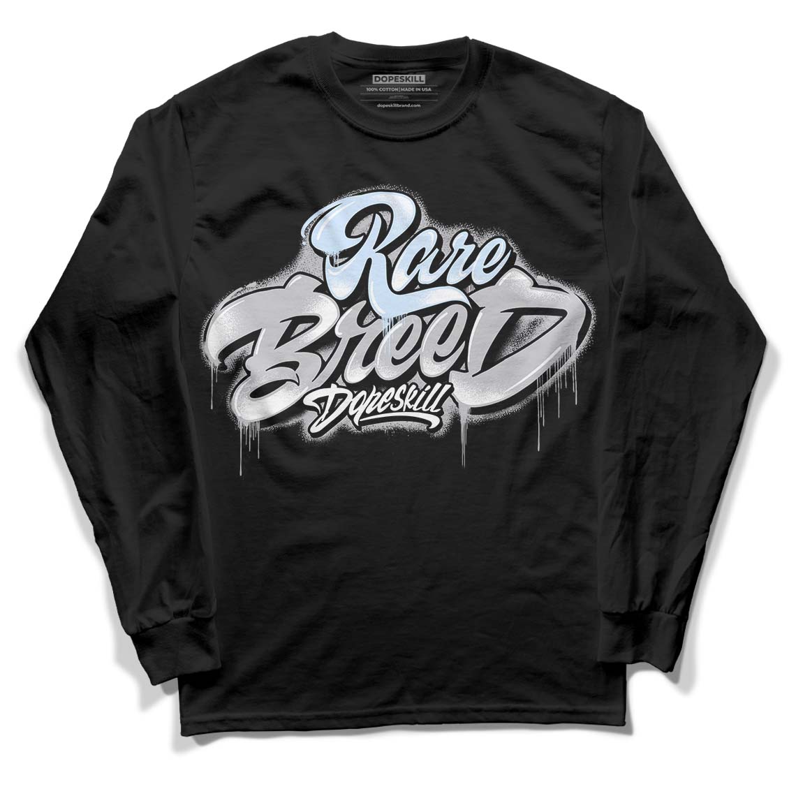 Cement Grey 11s DopeSkill Long Sleeve T-Shirt Rare Breed Type Graphic