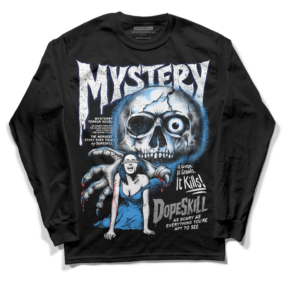 AJ Spizike White Obsidian DopeSkill Long Sleeve T-Shirt Mystery Ghostly Grasp Graphic