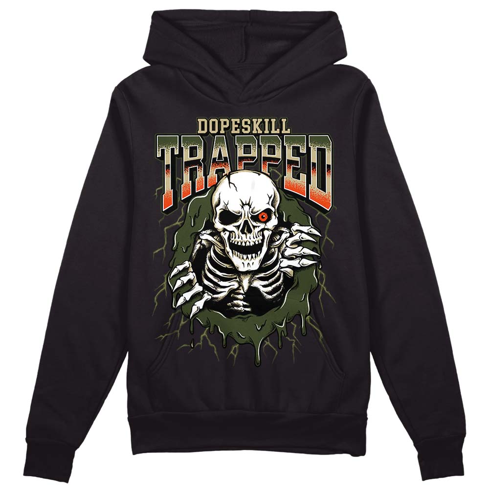 Olive Collection DopeSkill Hoodie Sweatshirt Trapped Halloween Graphic