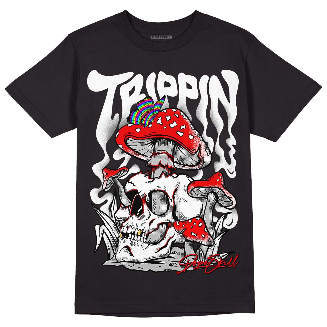 Dunk Low Panda White Black DopeSkill T-Shirt Trippin Graphic