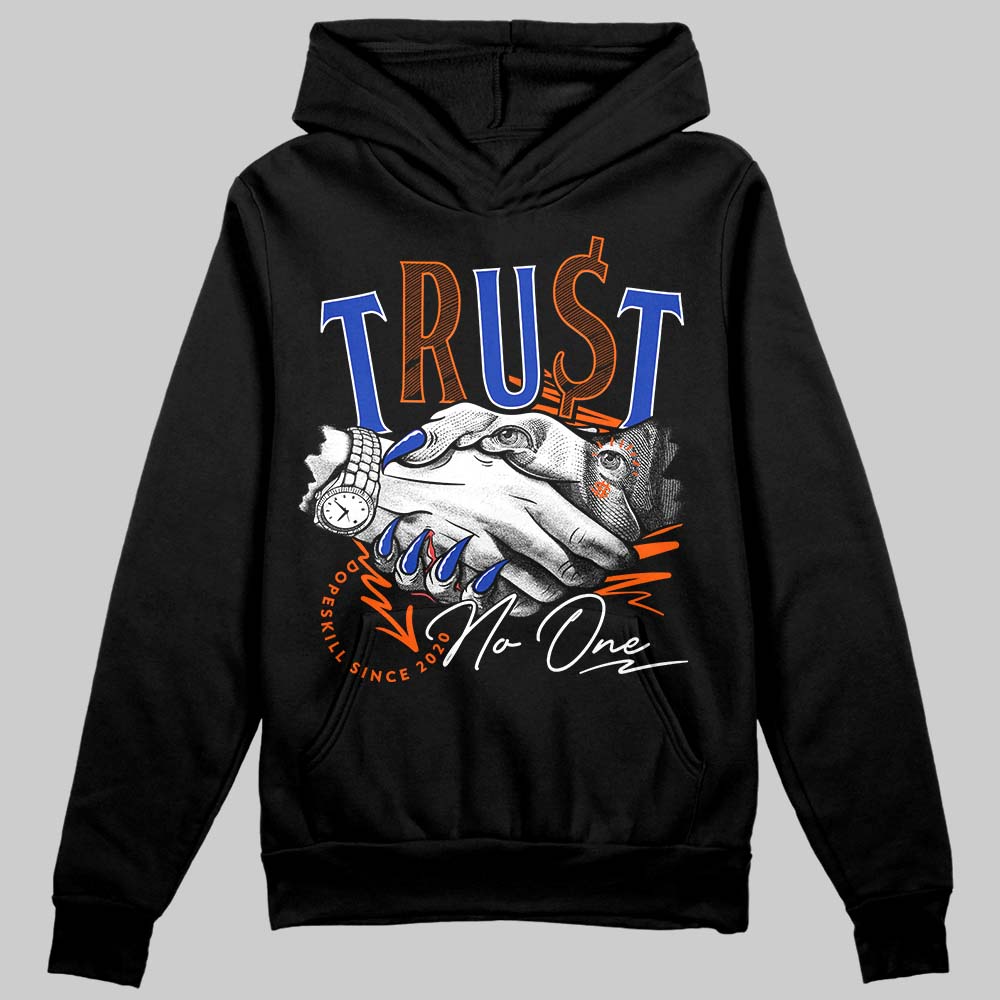 Dunk Low Futura Orange Blaze DopeSkill Hoodie Sweatshirt Trust No One Graphic