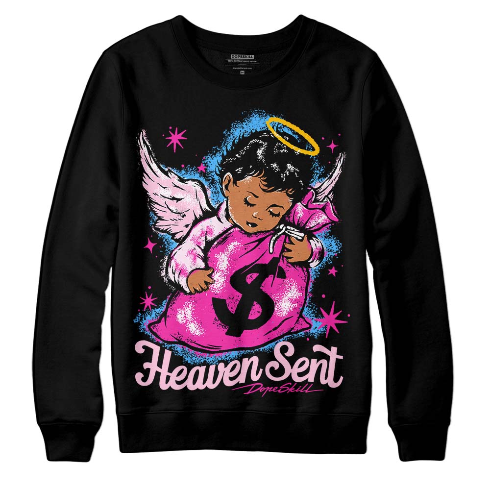 Pink Collection DopeSkill Sweatshirt Heaven Sent Graphic