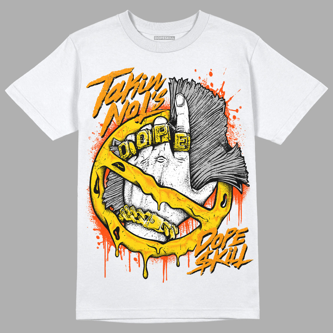 Yellow Ochre 6s DopeSkill T-Shirt Takin No L's Graphic
