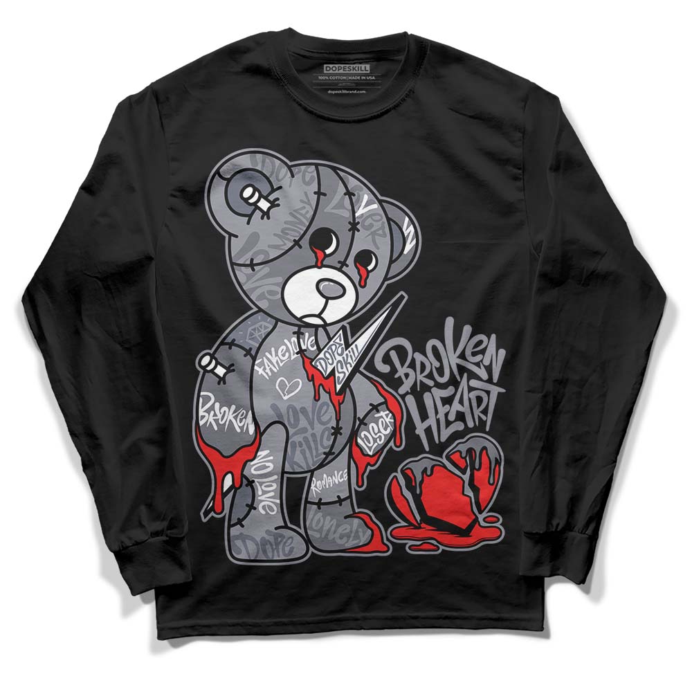 Stealth 14s DopeSkill Long Sleeve T-Shirt Broken Heart Graphic