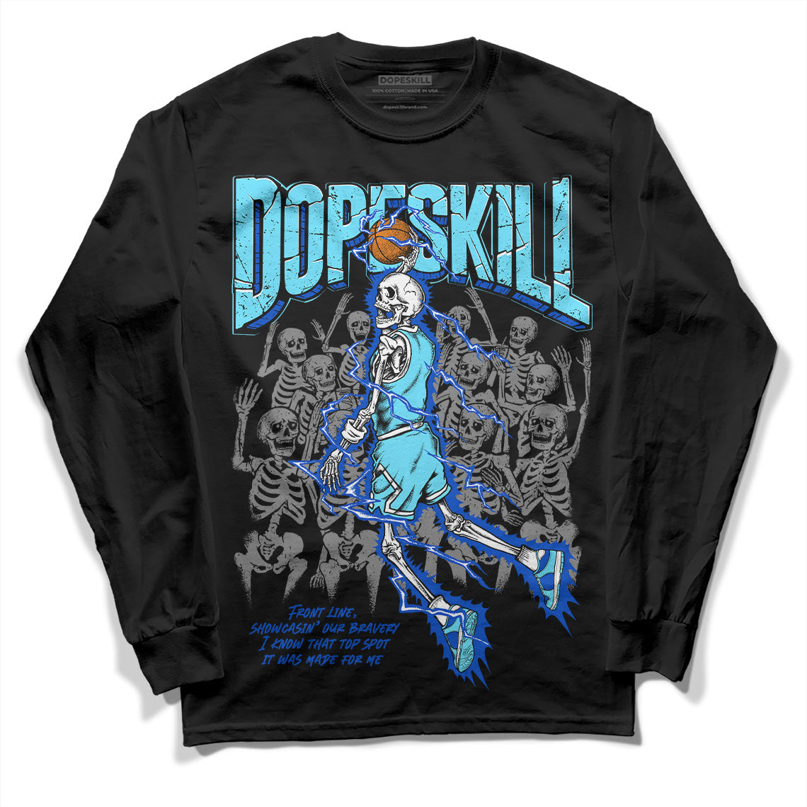 SB Dunk Argon DopeSkill Long Sleeve T-Shirt Thunder Dunk Graphic