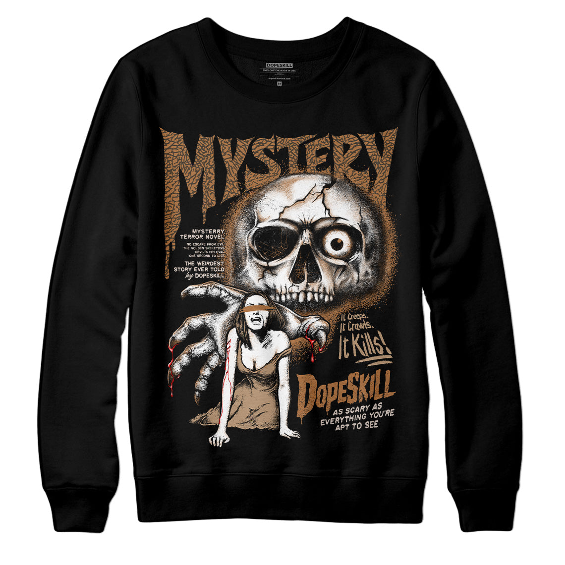 Palomino 3s DopeSkill Sweatshirt Mystery Ghostly Grasp Graphic