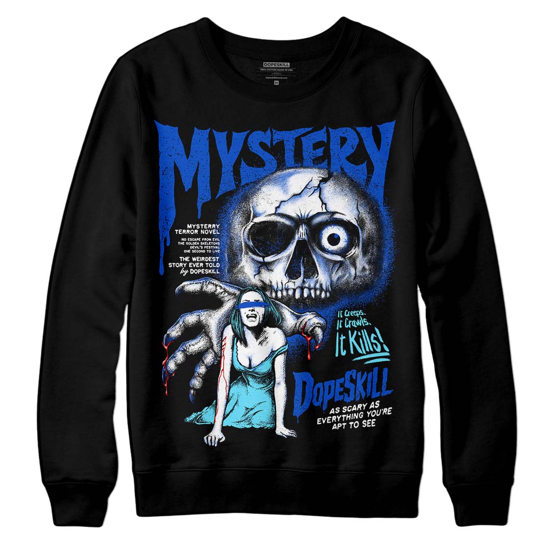 SB Dunk Argon DopeSkill Sweatshirt Mystery Ghostly Grasp Graphic