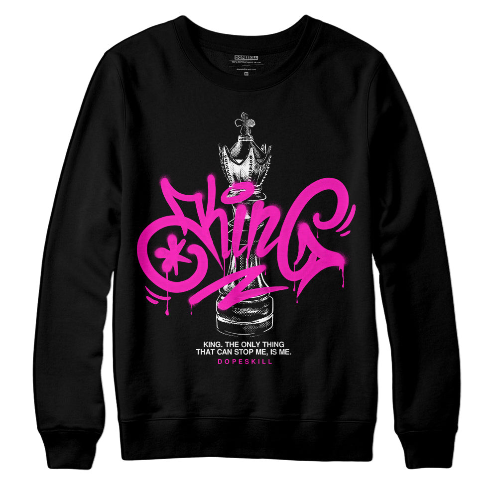 Dunk Low Active Fuchsia DopeSkill Sweatshirt King Chess Graphic