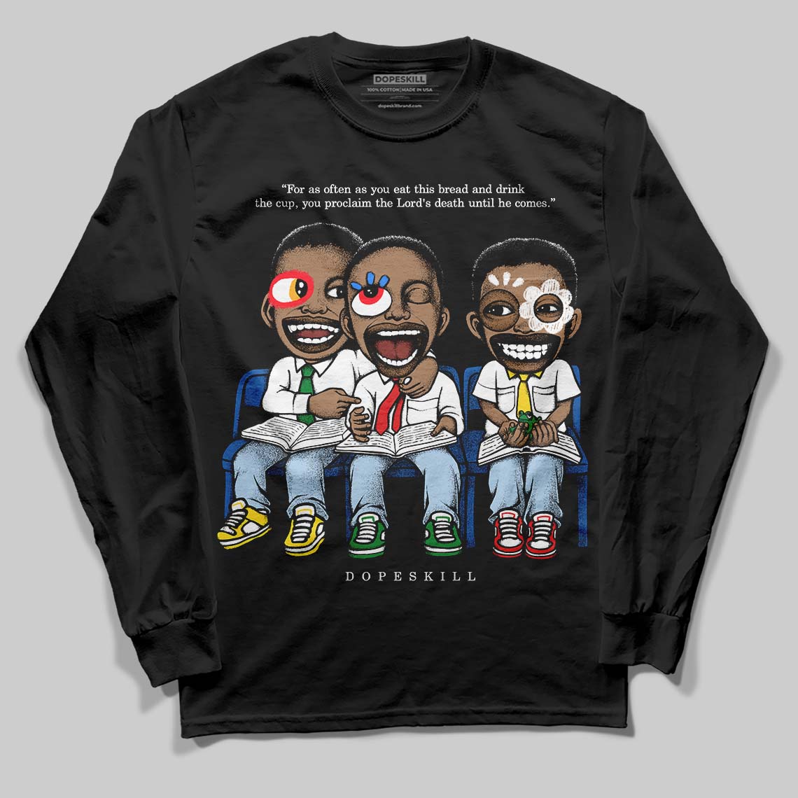 Space Jam 11s DopeSkill Long Sleeve T-Shirt First Sunday Graphic