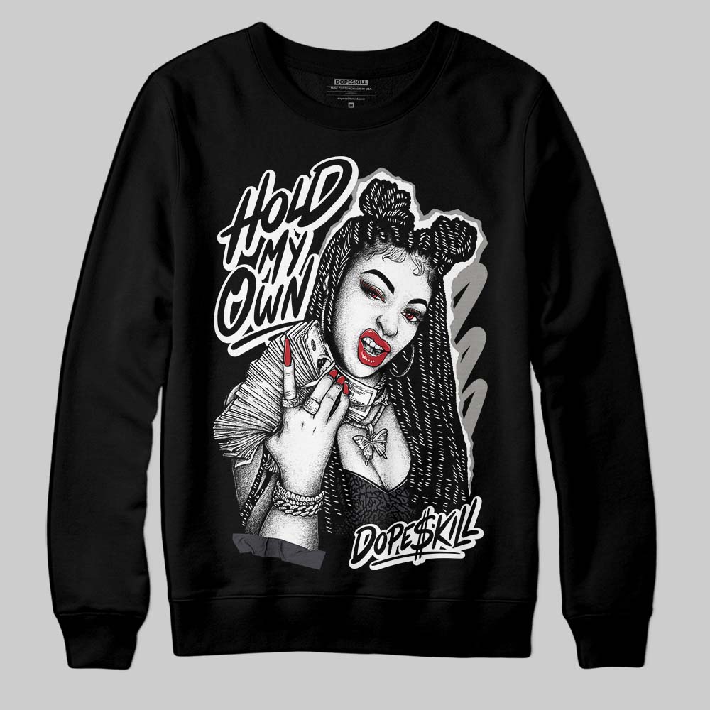 Black Cat 3s DopeSkill Sweatshirt New H.M.O Graphic