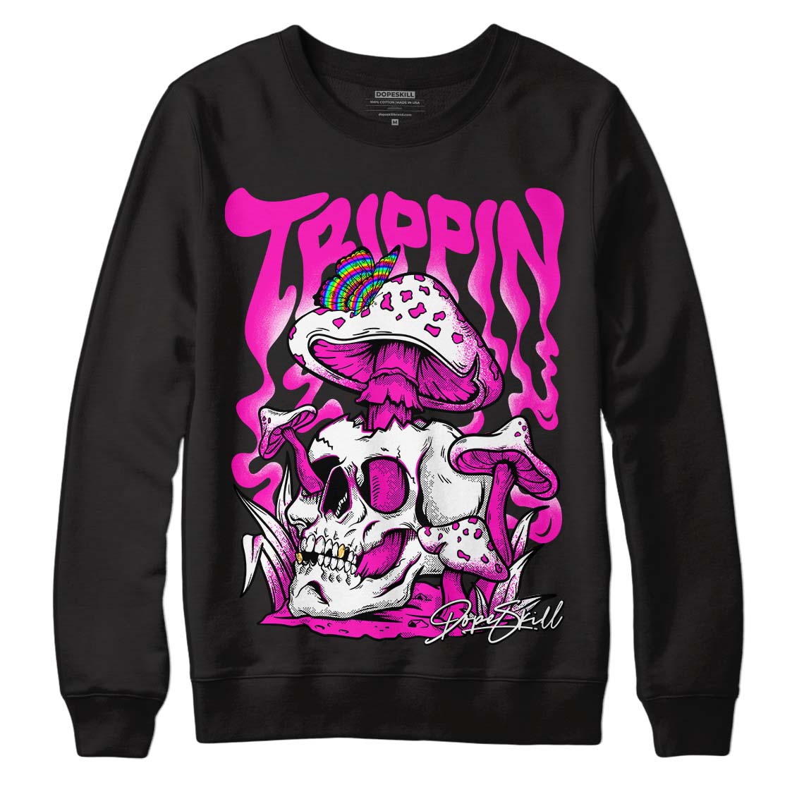 Dunk Low Active Fuchsia DopeSkill Sweatshirt Trippin Graphic