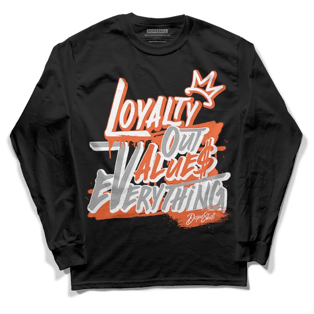 Georgia Peach 3s DopeSkill Long Sleeve T-Shirt LOVE Graphic