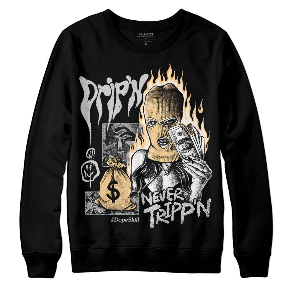 Off Noir 3s DopeSkill Sweatshirt Drip'n Never Tripp'n Graphic