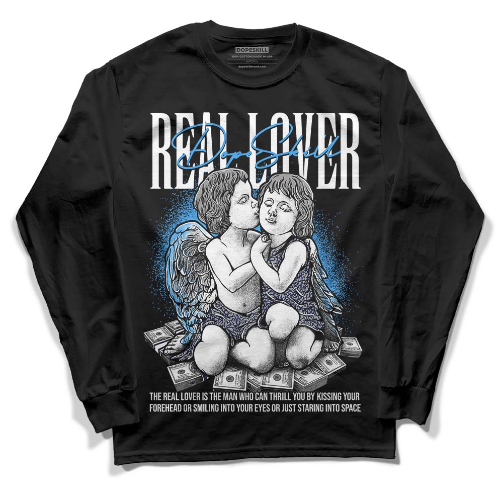 AJ Spizike White Obsidian DopeSkill Long Sleeve T-Shirt Real Lover Graphic
