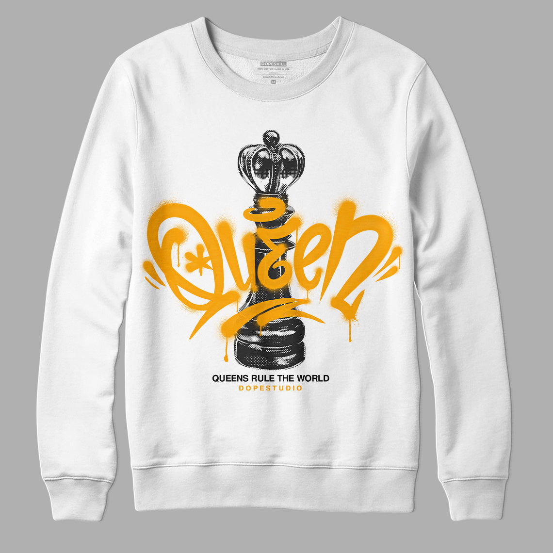 Black Taxi 12s DopeSkill Sweatshirt Queen Chess Graphic