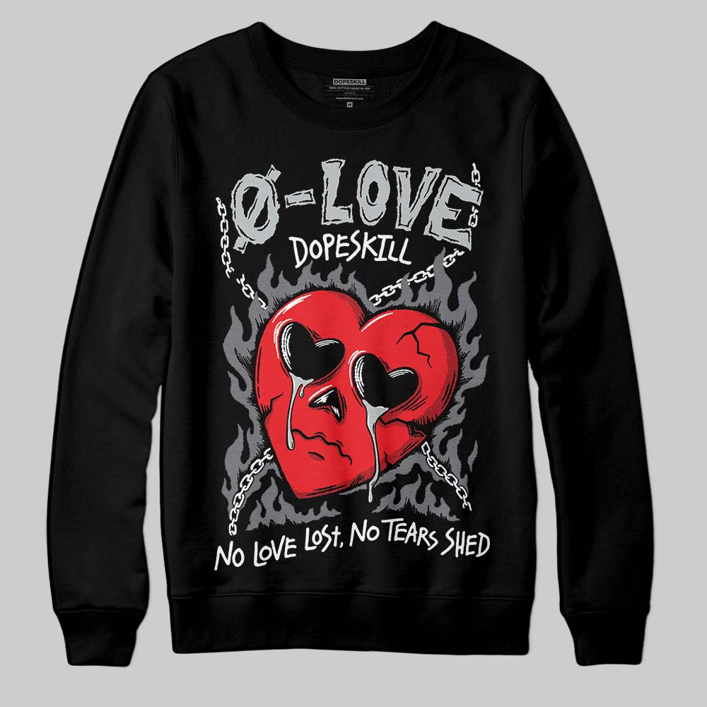 Fear 4s DopeSkill Sweatshirt Crying Heart Graphic