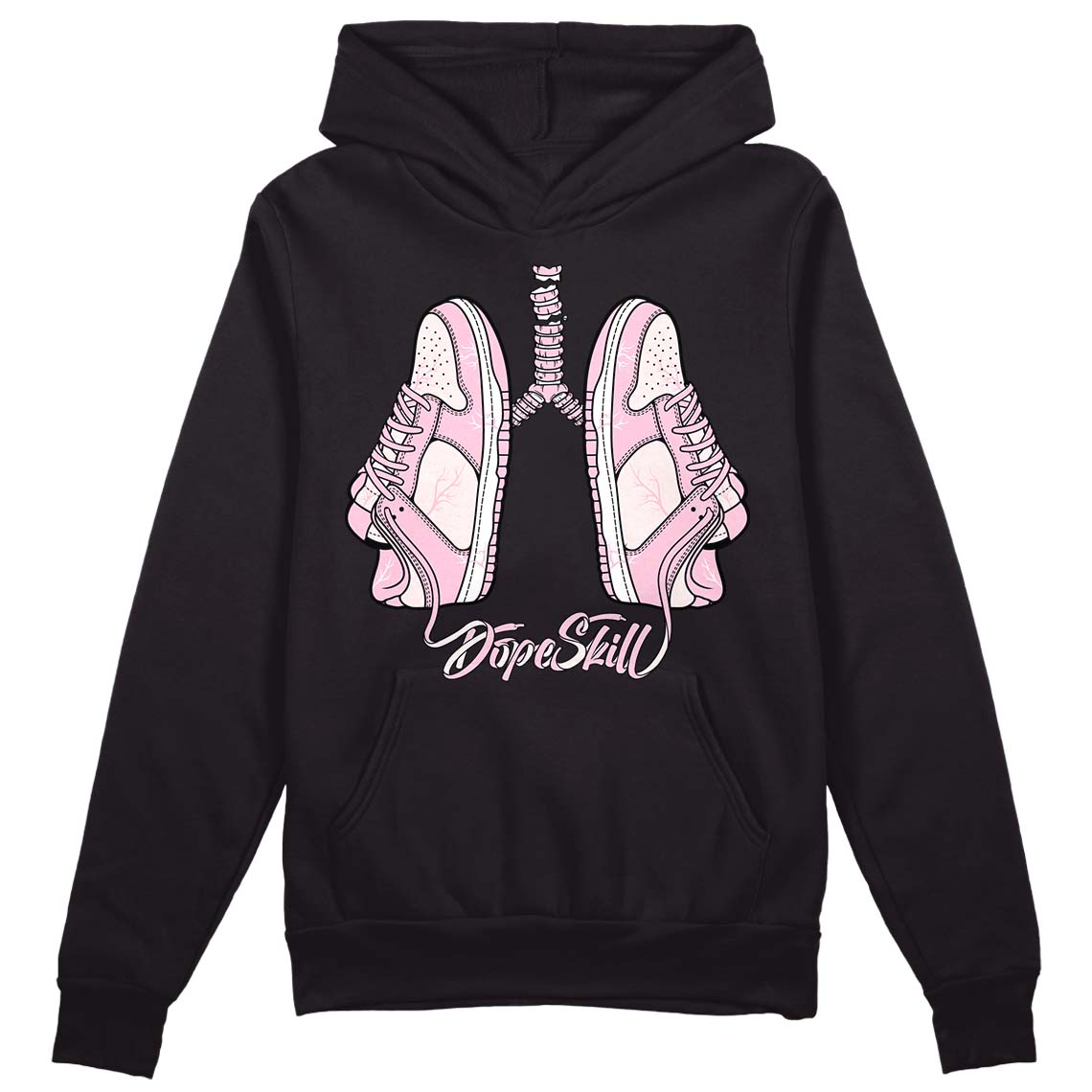 Dunk Low Pink Foam DopeSkill Hoodie Sweatshirt Breathe Graphic