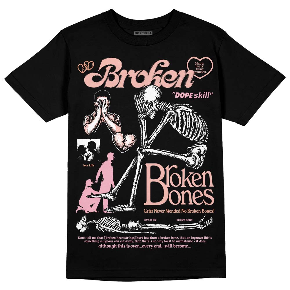 Legend Pink 11s DopeSkill T-Shirt Broken Bones Graphic