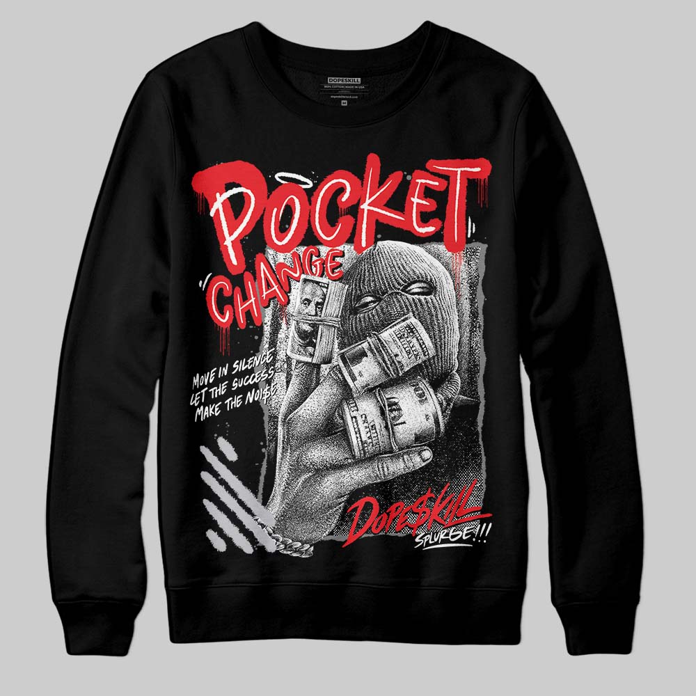 Grey Collection DopeSkill Sweatshirt Pocket Change Graphic