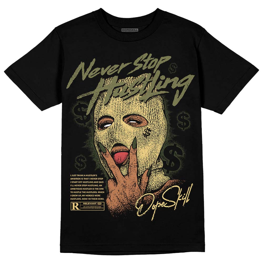 Craft Olive 4s DopeSkill T-Shirt Never Stop Hustling Graphic