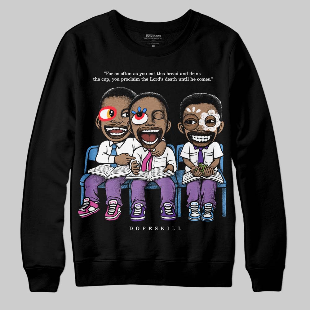PURPLE Collection DopeSkill Sweatshirt First Sunday Graphic