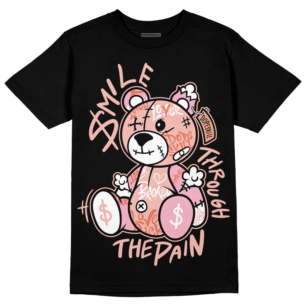 Legend Pink 11s DopeSkill T-Shirt Smile Through The Pain Graphic