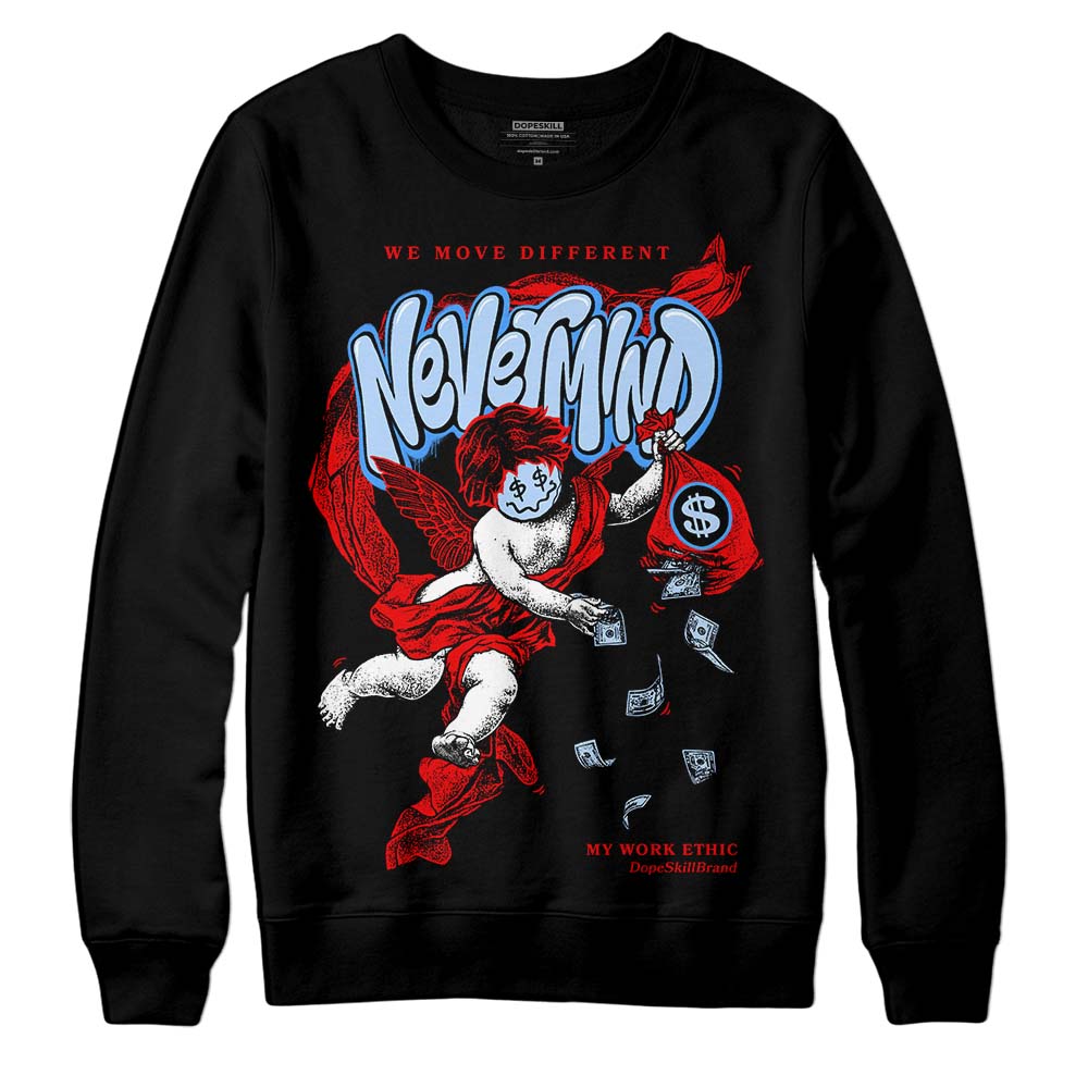 Cherry 11s DopeSkill Sweatshirt Nevermind Graphic