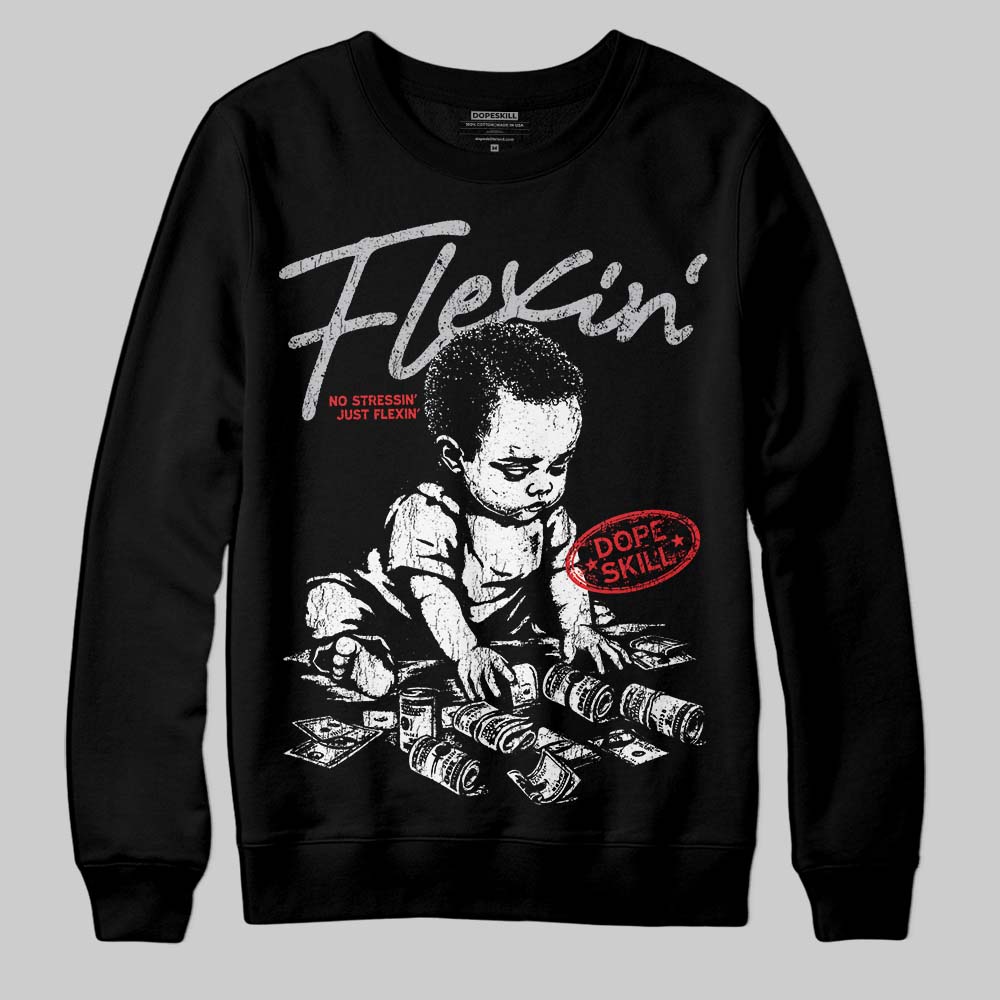 Grey Collection DopeSkill Sweatshirt Flexin' Graphic