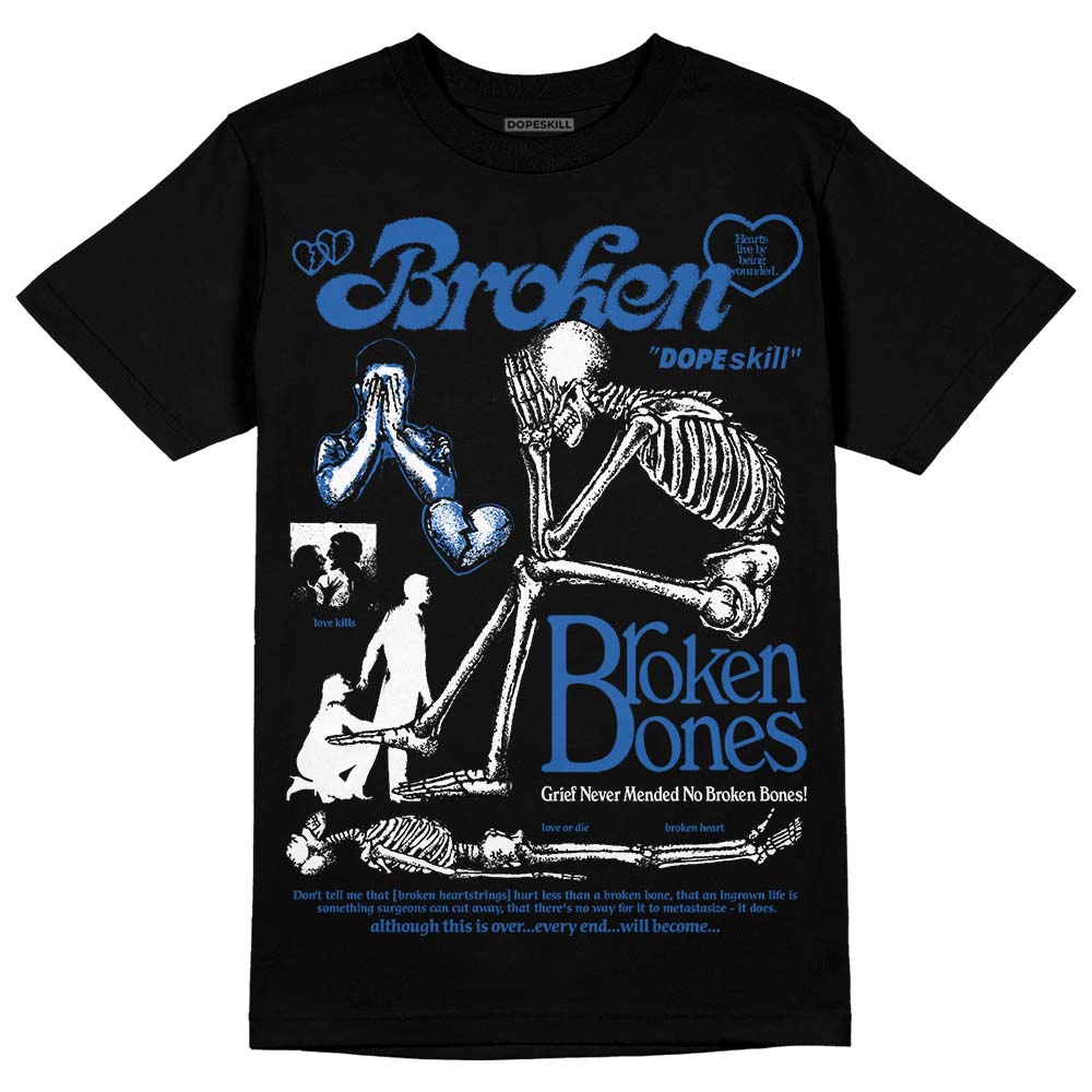 Space Jam 11s DopeSkill T-Shirt Broken Bones Graphic