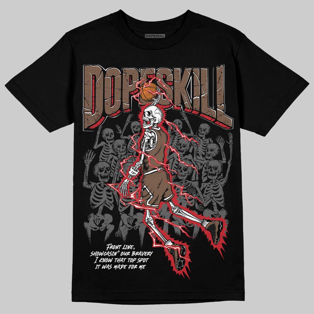 Olive 9s DopeSkill T-Shirt Thunder Dunk Graphic