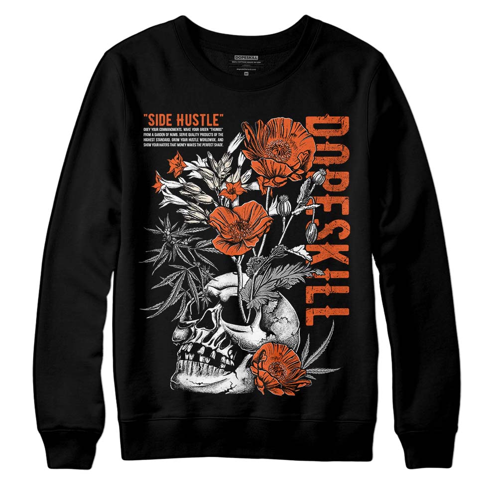 Georgia Peach 3s DopeSkill Sweatshirt Side Hustle Graphic