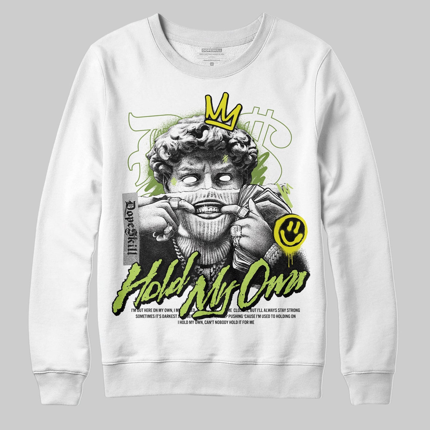 Bright Cactus 13s DopeSkill Sweatshirt In My Way Graphic