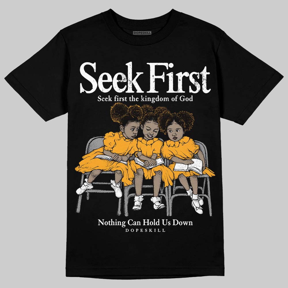 Black Taxi 12s DopeSkill T-Shirt New Seek First Graphic