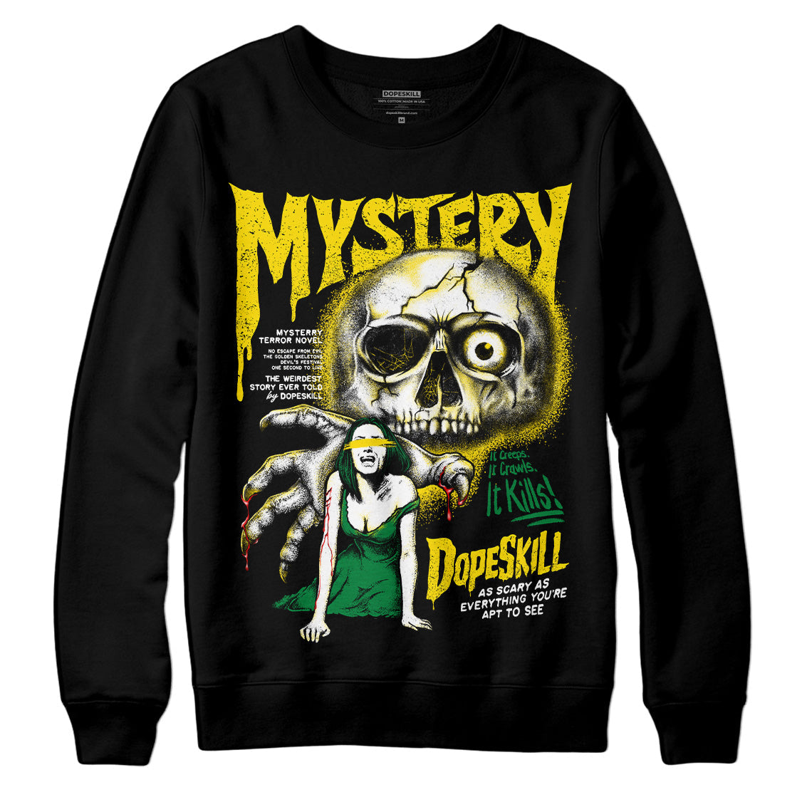 Dunk Reverse Brazil DopeSkill Sweatshirt Mystery Ghostly Grasp Graphic