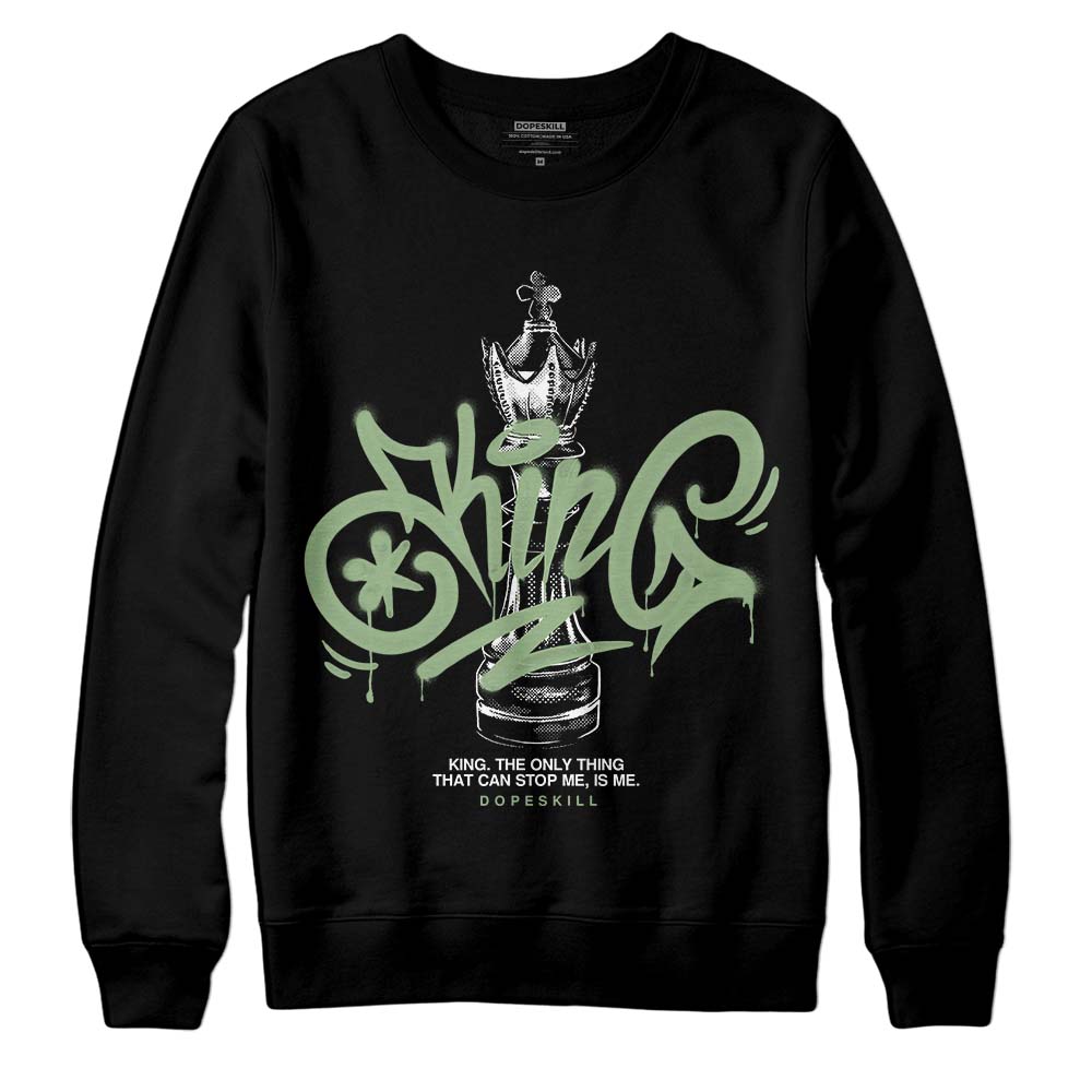 Seafoam 4s DopeSkill Sweatshirt King Chess Graphic