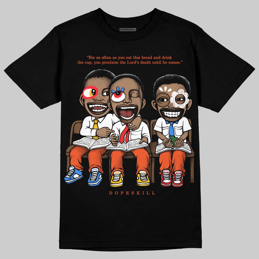 Orange Milk DopeSkill T-Shirt First Sunday Graphic