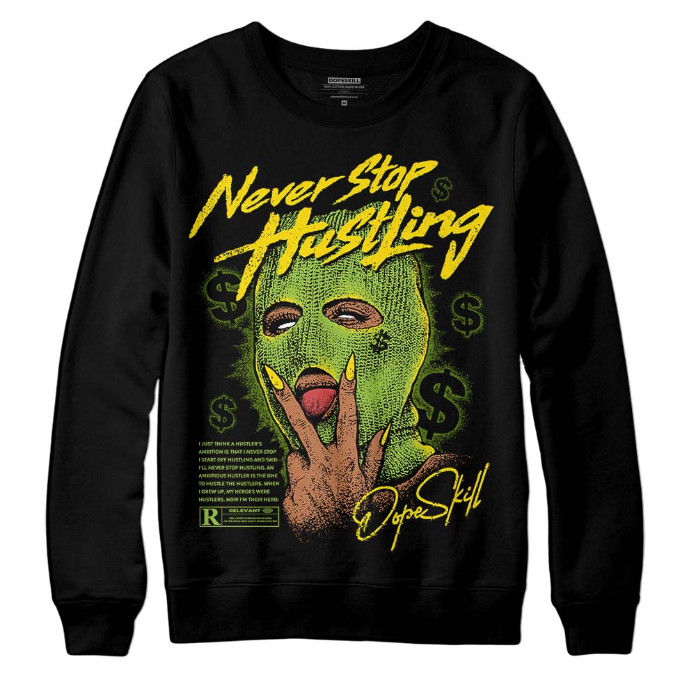 Dunk 'Chlorophyll' DopeSkill Sweatshirt Never Stop Hustling Graphic