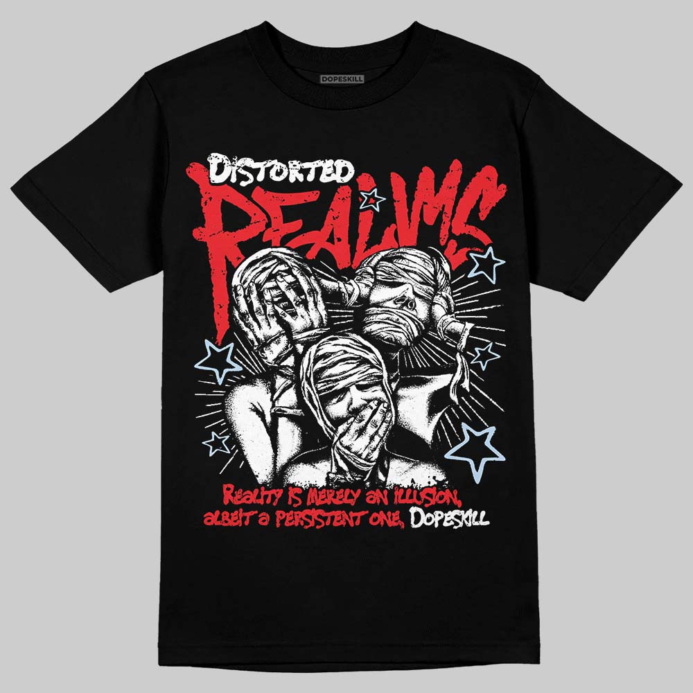 Cherry 11s DopeSkill T-Shirt Distorted Realms Graphic