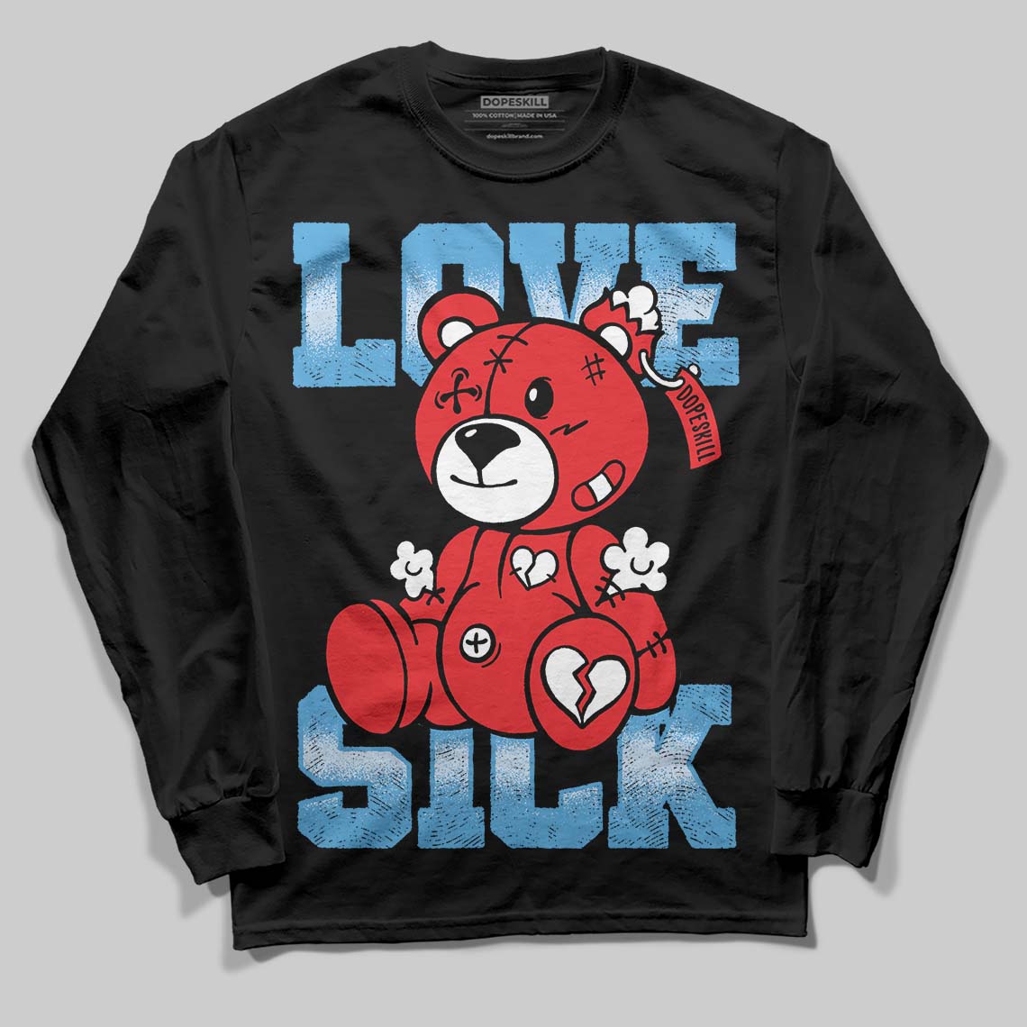 Cherry 11s DopeSkill Long Sleeve T-Shirt Love Sick Graphic