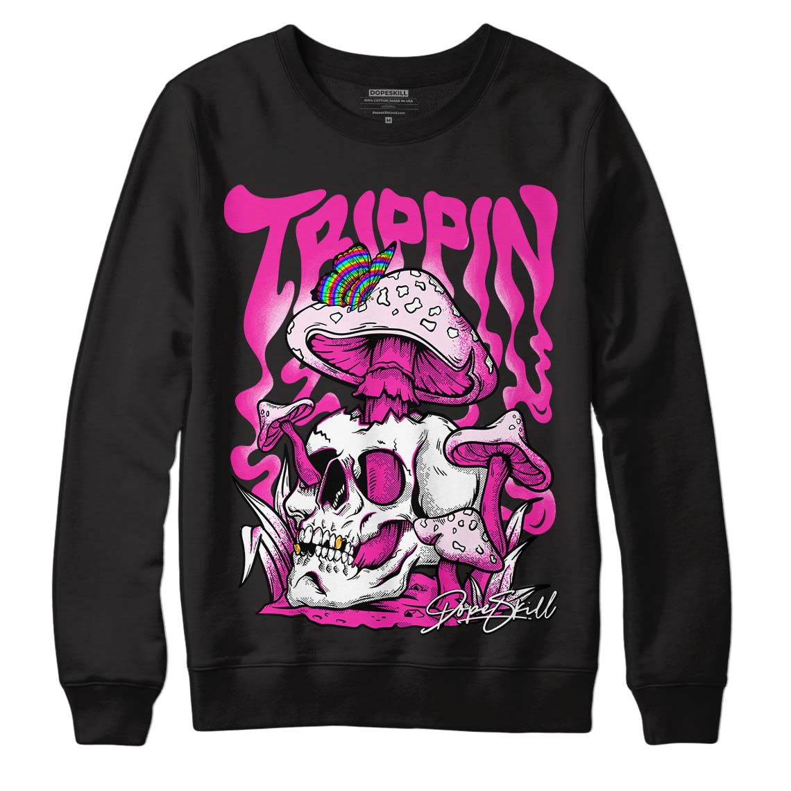 Triple Pink Dunk Low DopeSkill Sweatshirt Trippin Graphic