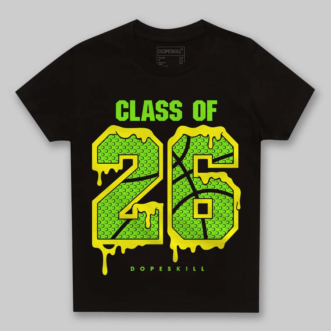 Neon Green Collection DopeSkill Toddler Kids T-shirt 26 Drip Graphic