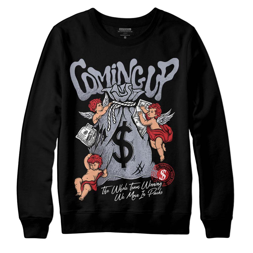 Bred Reimagined 4s DopeSkill Sweatshirt Money Bag Coming Up Graphic