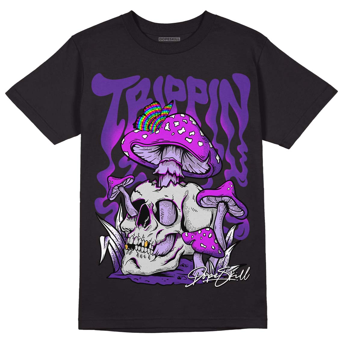 Court Purple 13s DopeSkill T-Shirt Trippin Graphic