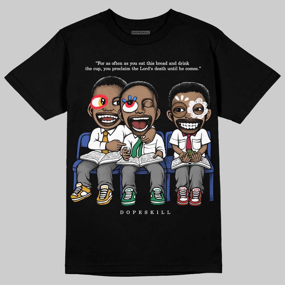 Black and White Collection DopeSkill T-Shirt First Sunday Graphic