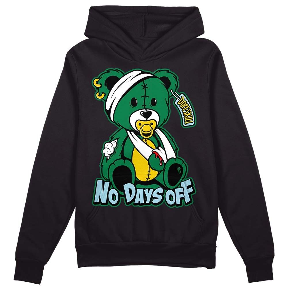 Lucky Green 5s DopeSkill Hoodie Sweatshirt Hurt Bear Graphic