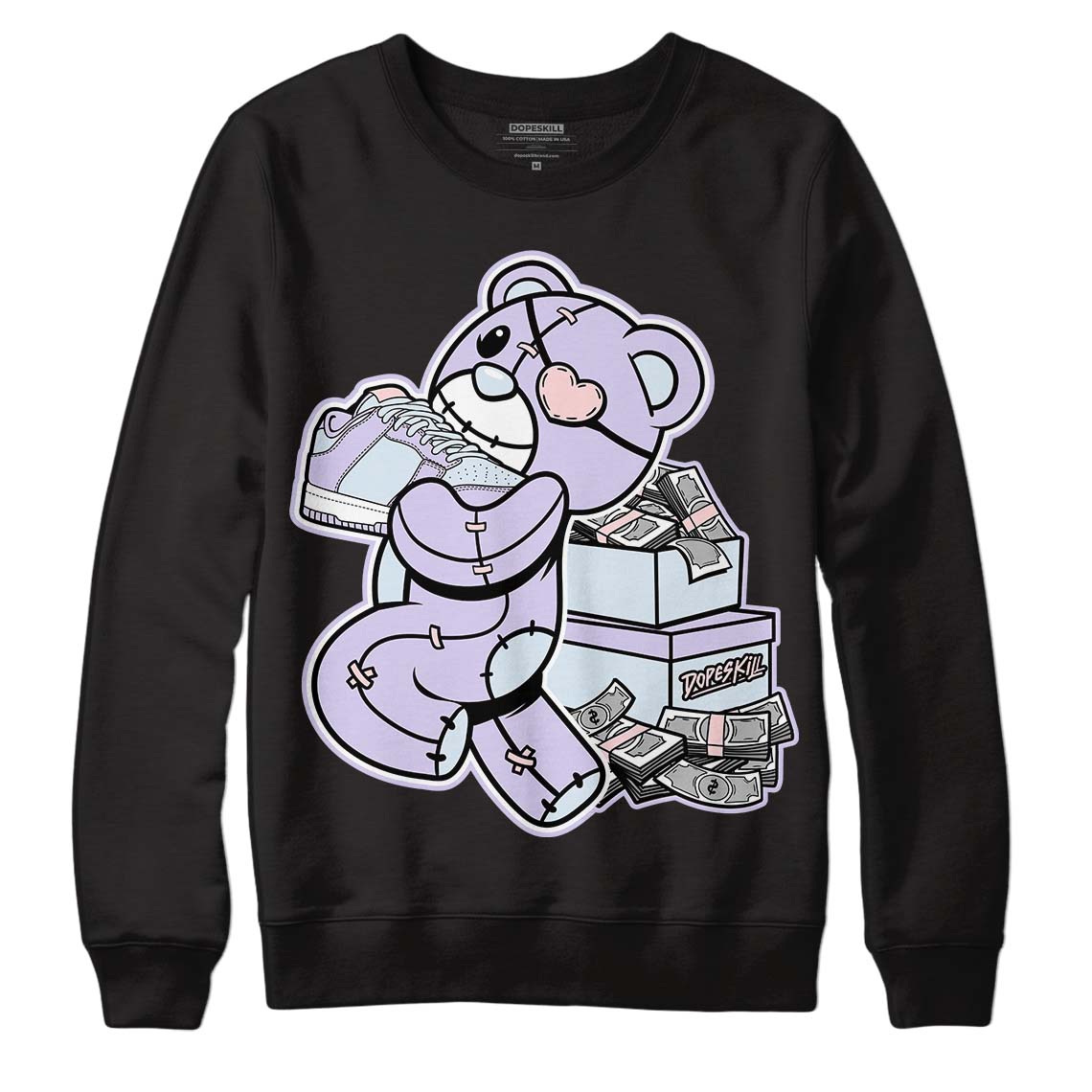 Easter Dunk Low DopeSkill Sweatshirt Bear Steals Sneaker Graphic