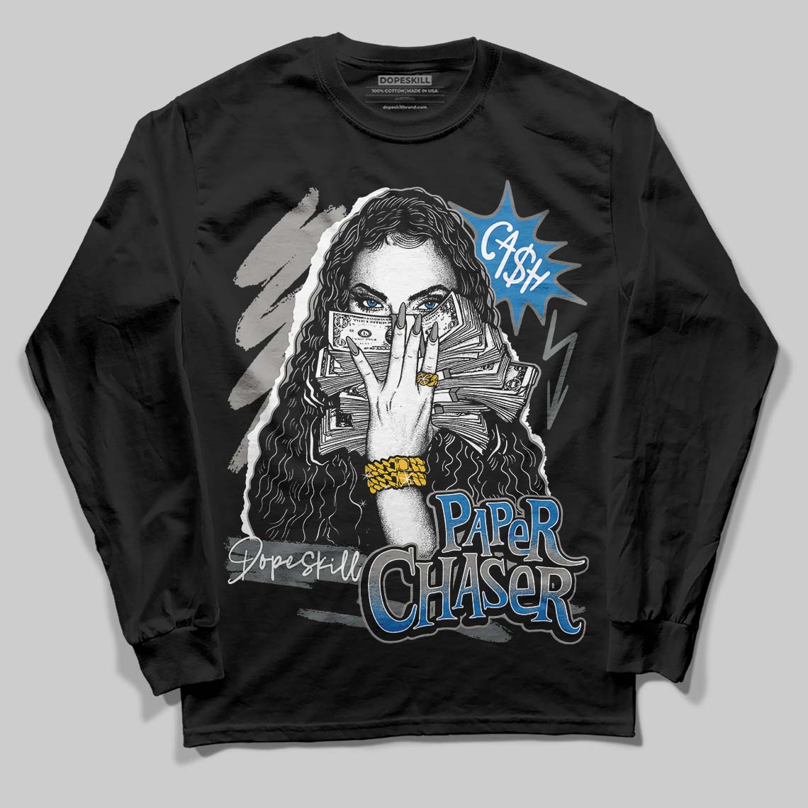 Cool Grey 9s DopeSkill Long Sleeve T-Shirt NPC Graphic