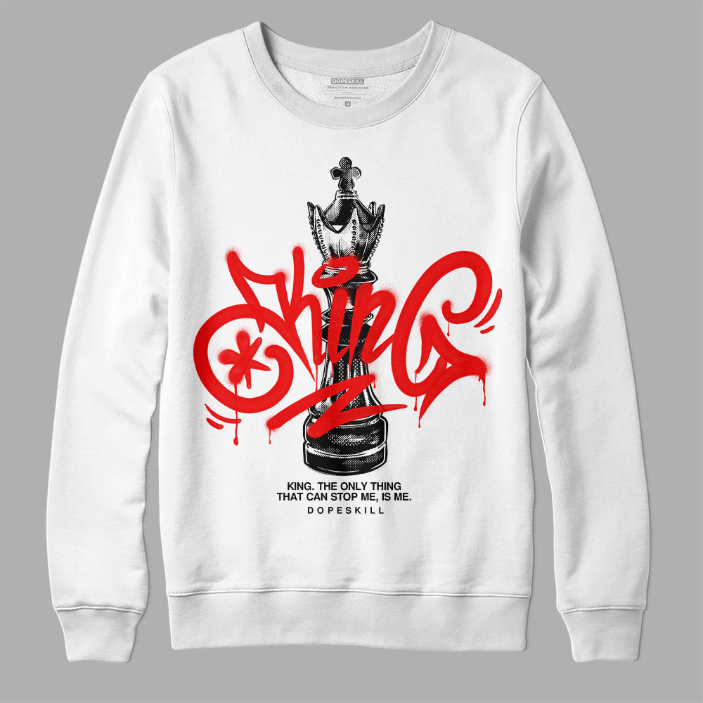 Dunk Low Panda White Black DopeSkill Sweatshirt King Chess Graphic